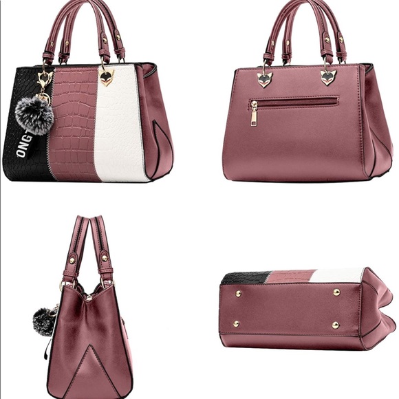 Leather Crocodile Purse and Handbag - Picture 2 of 3